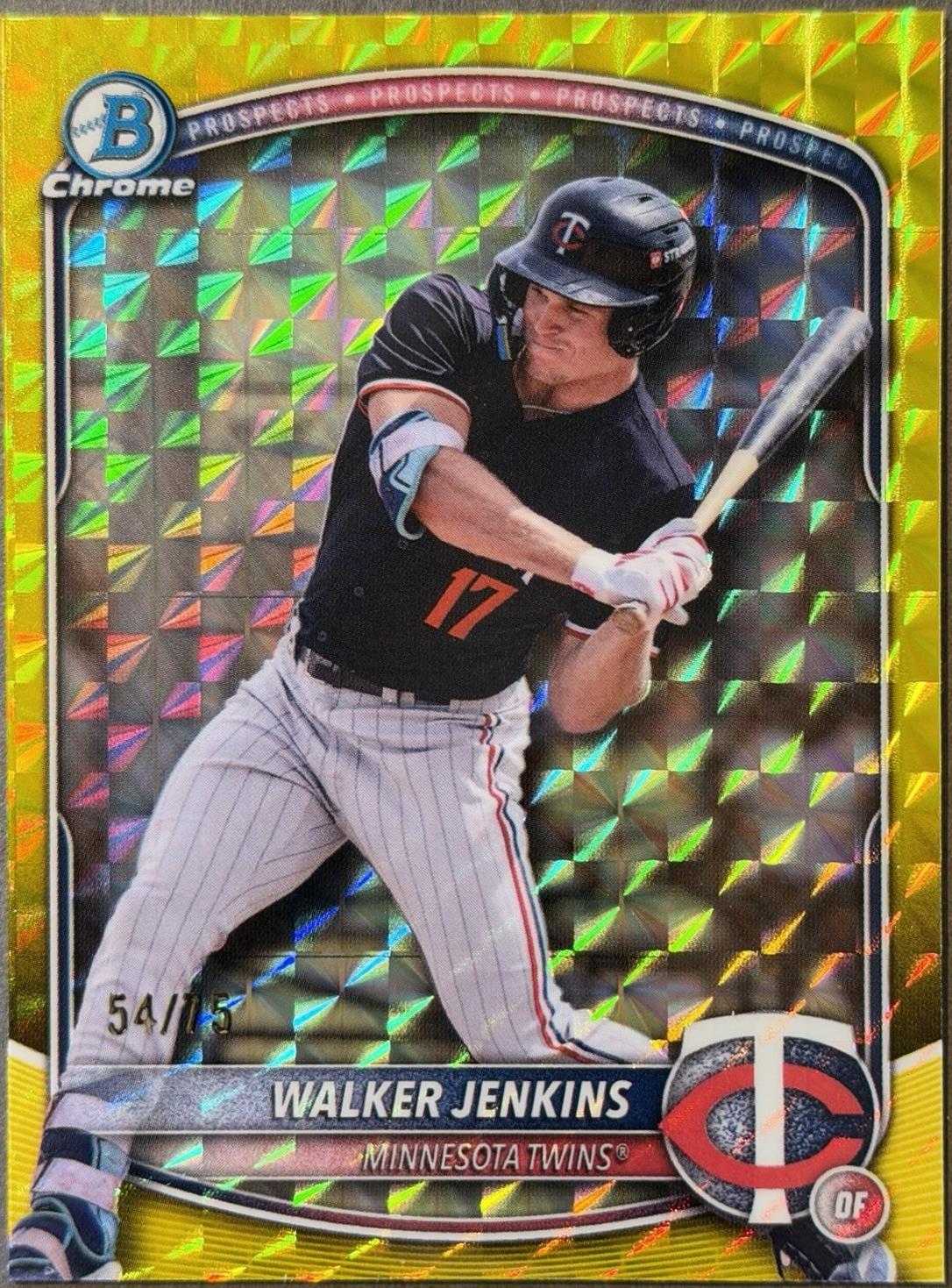 Walker Jenkins [Yellow Geometric] #BDC-159