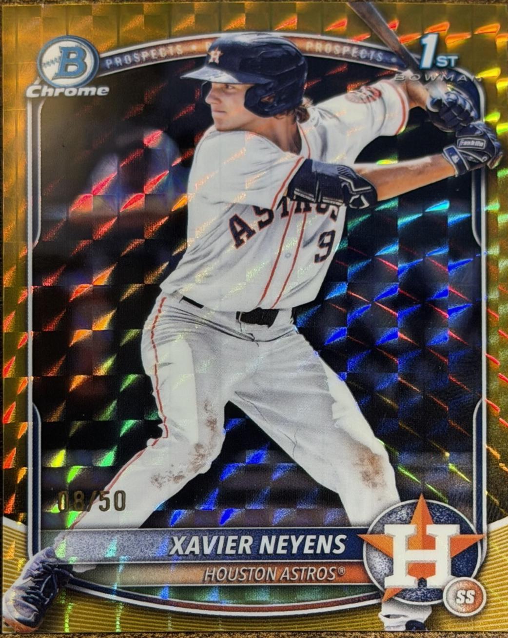 Xavier Neyens [Gold Geometric] #BDC-2