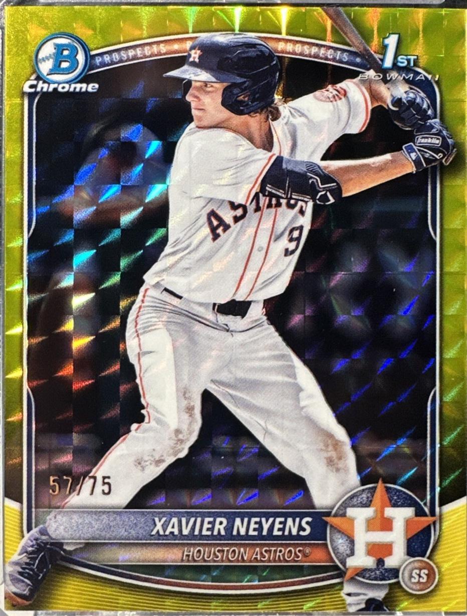 Xavier Neyens [Yellow Geometric] #BDC-2