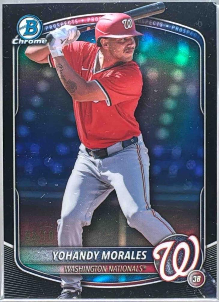 Yohandy Morales [Black Refractor] #BDC-177