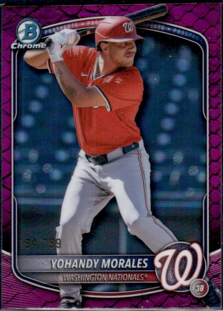 Yohandy Morales [Fuchsia Reptilian Refractor] #BDC-177