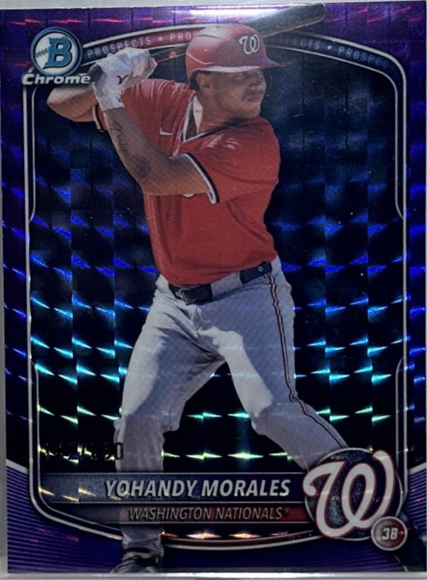 Yohandy Morales [Purple Geometric] #BDC-177