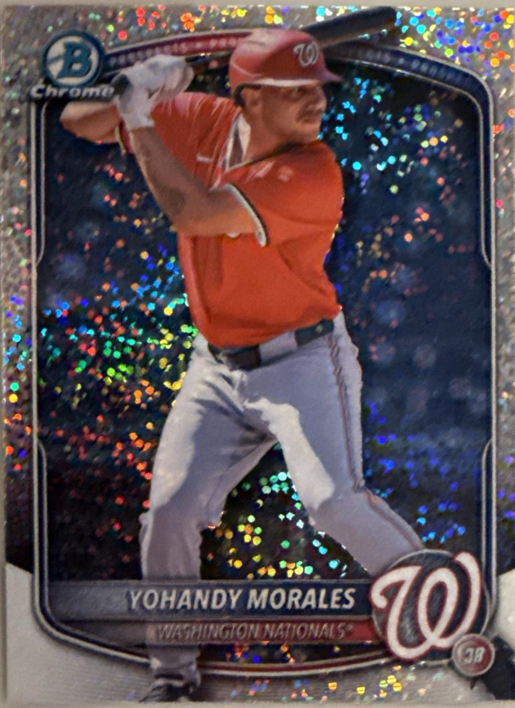 Yohandy Morales [Sparkle Refractor] #BDC-177