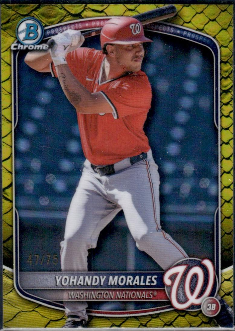 Yohandy Morales [Yellow Refractor] #BDC-177