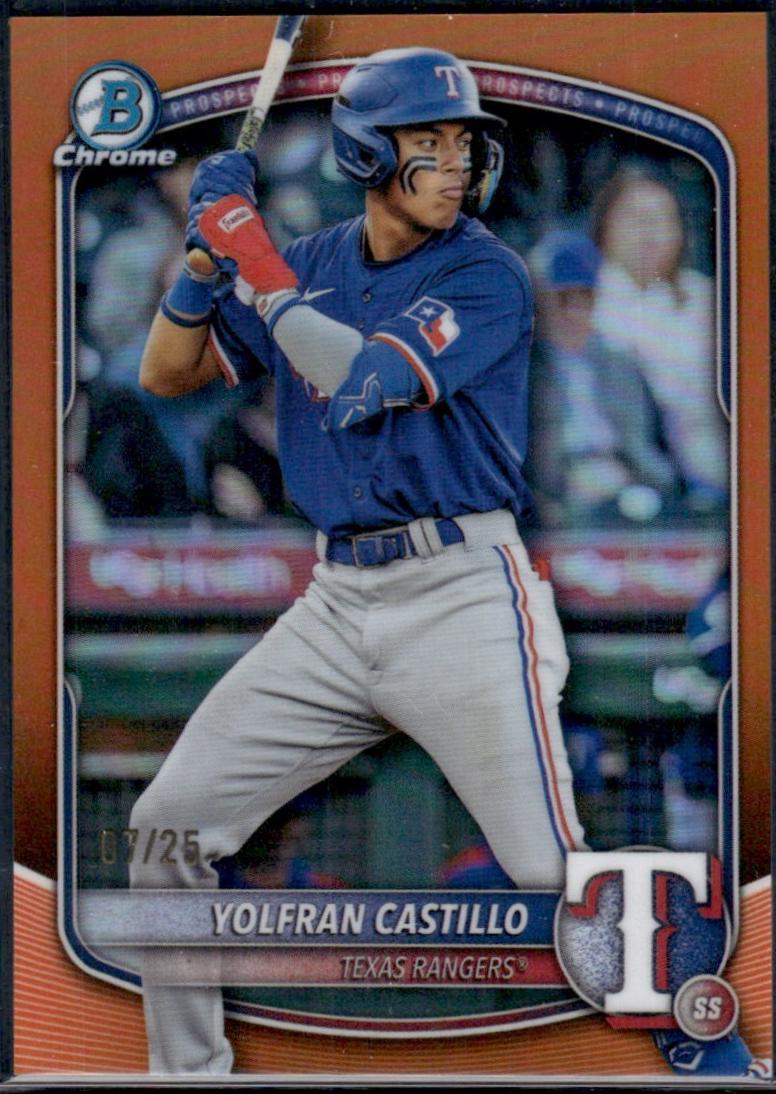 Yolfran Castillo [Orange Refractor] #BDC-107