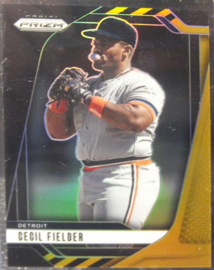 Cecil Fielder [Black Gold Prizm] #236