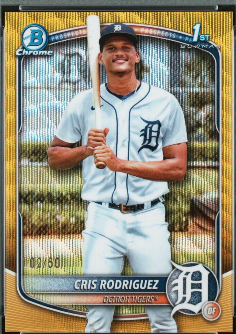 Cris Rodriguez [Gold Wave Refractor] #BCP-250