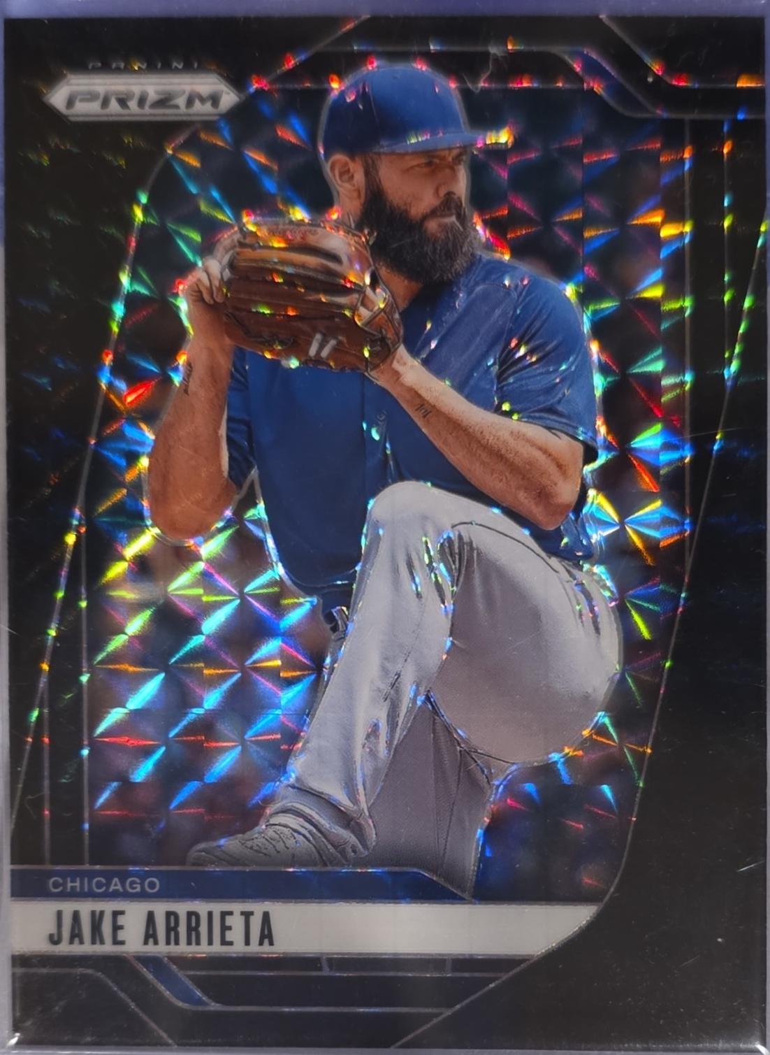 Jake Arrieta [Black Finite Prizm] #181