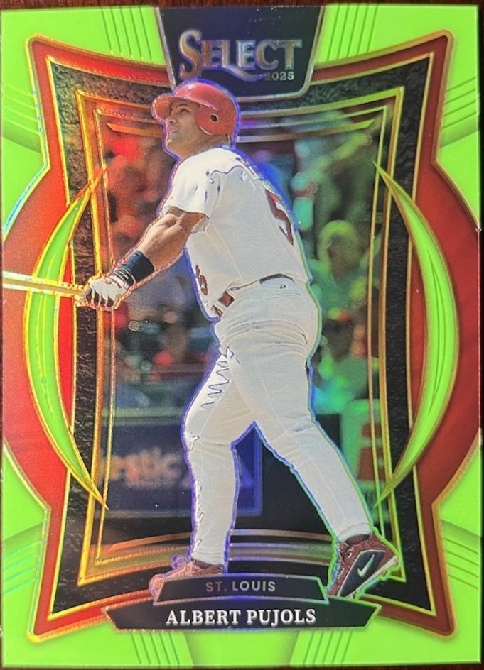 Albert Pujols [Neon Green] #86