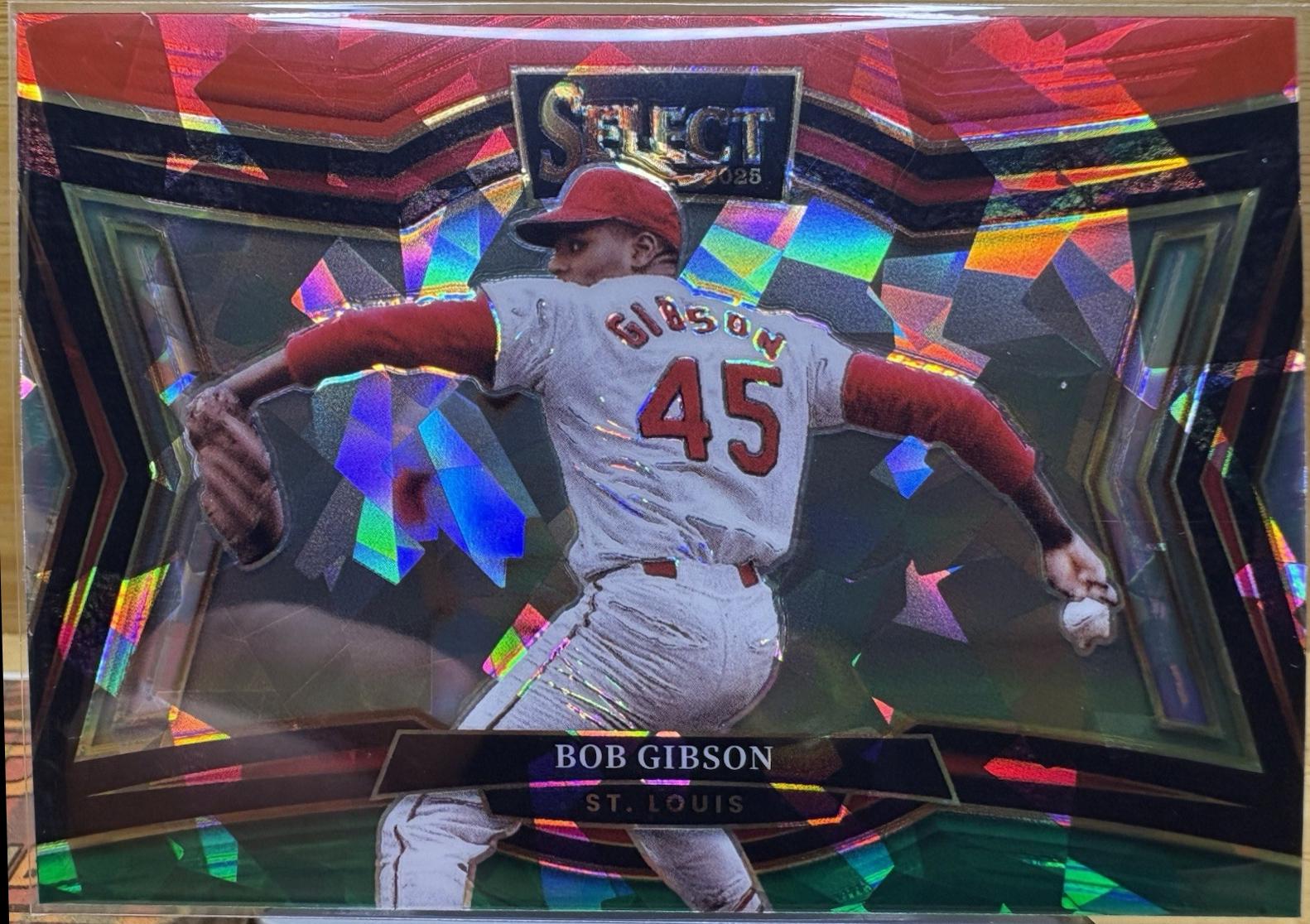 Bob Gibson [Red Green Ice] #220