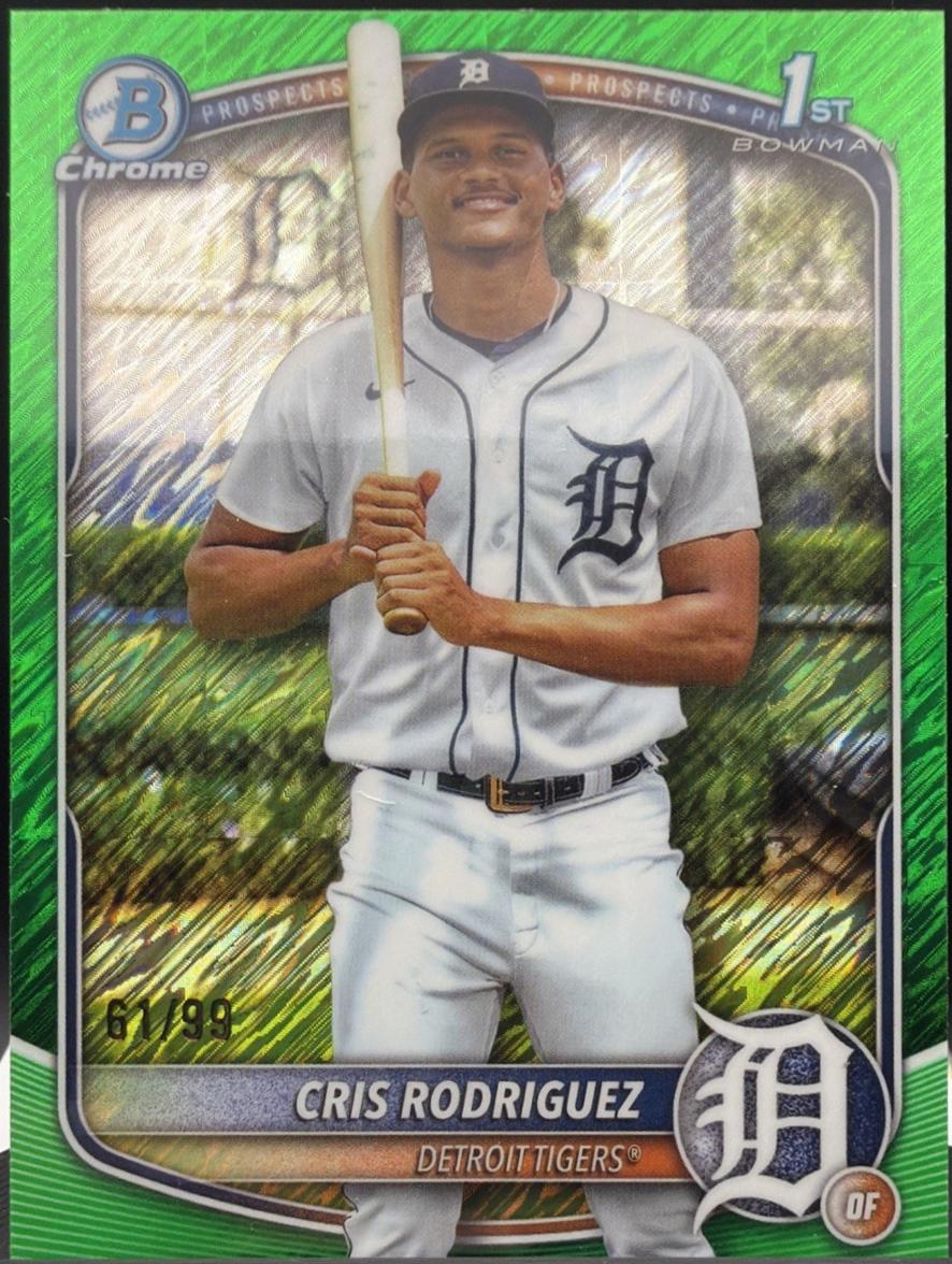 Cris Rodriguez [Green Shimmer Refractor] #BCP-250