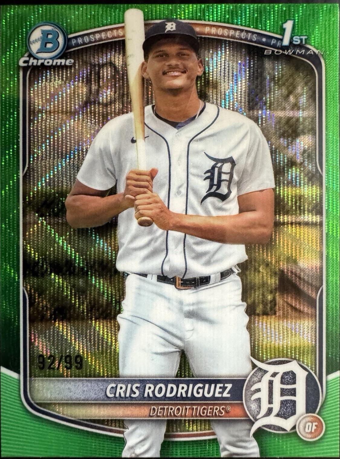 Cris Rodriguez [Green Wave Refractor] #BCP-250