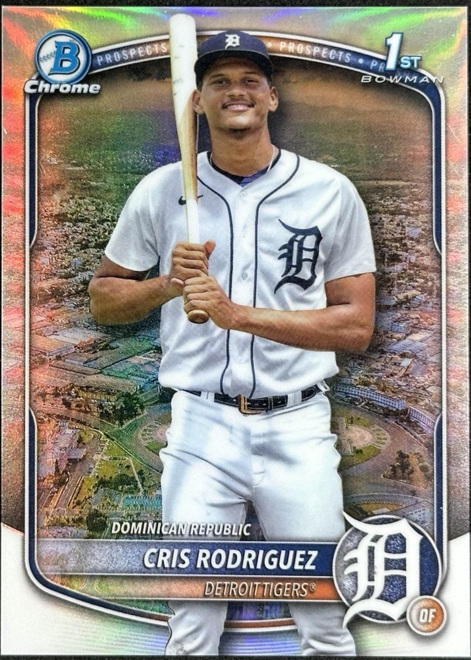 Cris Rodriguez [International Refractor Variation] #BCP-250
