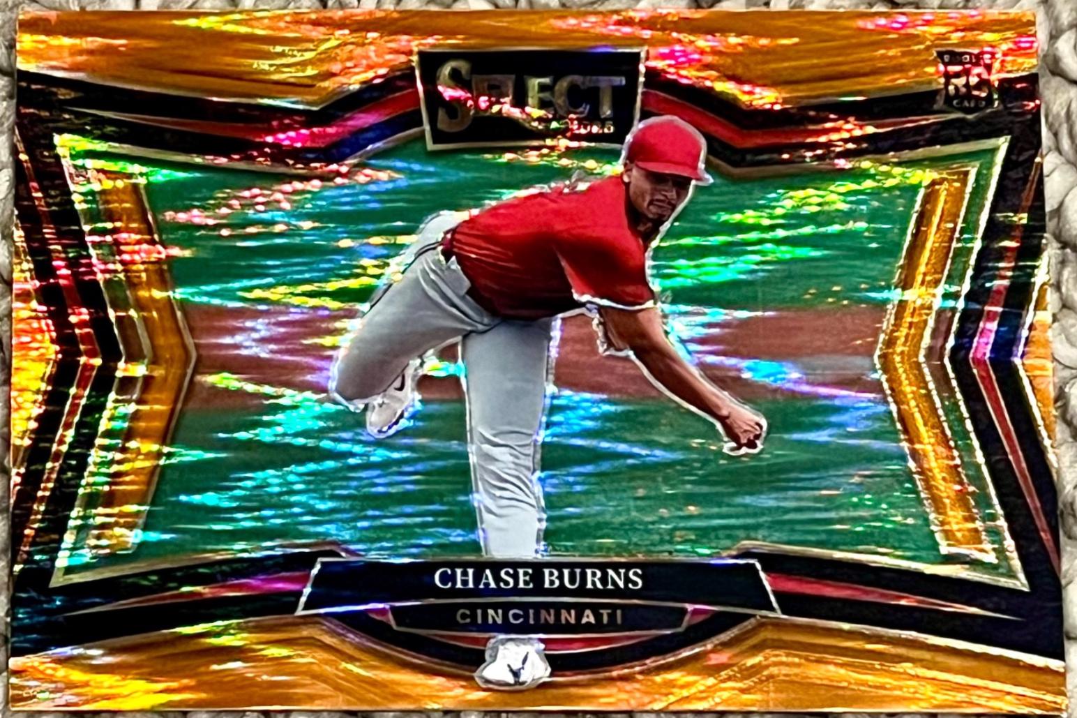 Chase Burns [Orange Flash] #288