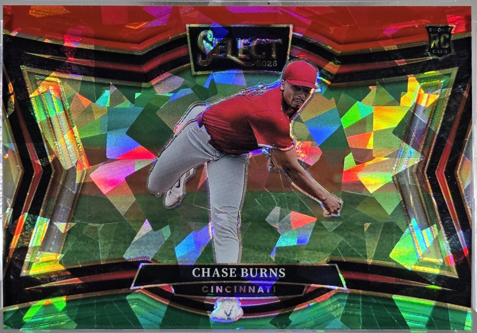 Chase Burns [Red Green Ice] #288