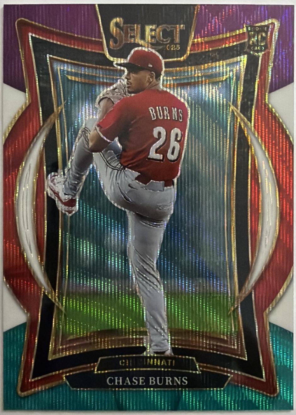 Chase Burns [Tri-Color] #94