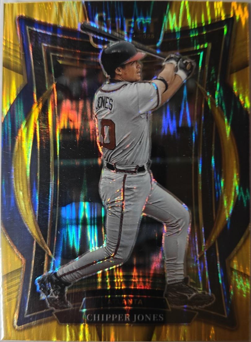 Chipper Jones [Gold Flash] #15