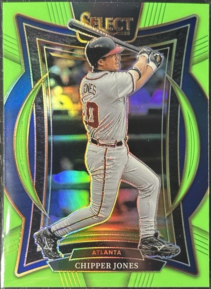 Chipper Jones [Neon Green] #15