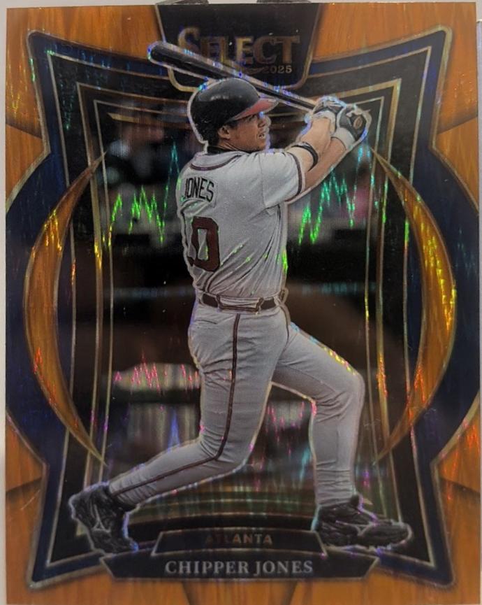 Chipper Jones [Orange Flash] #15