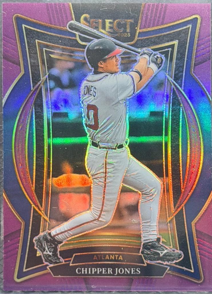 Chipper Jones [Purple] #15