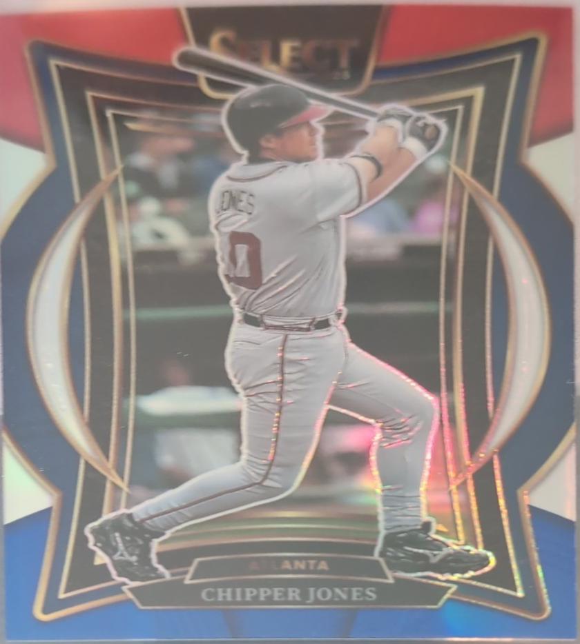 Chipper Jones [Red Blue] #15
