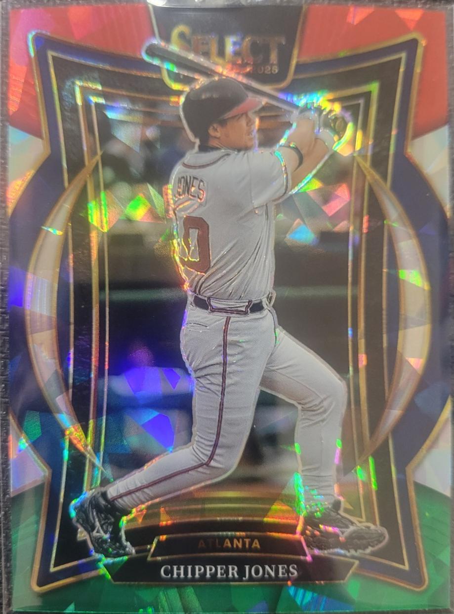 Chipper Jones [Red Green Ice] #15