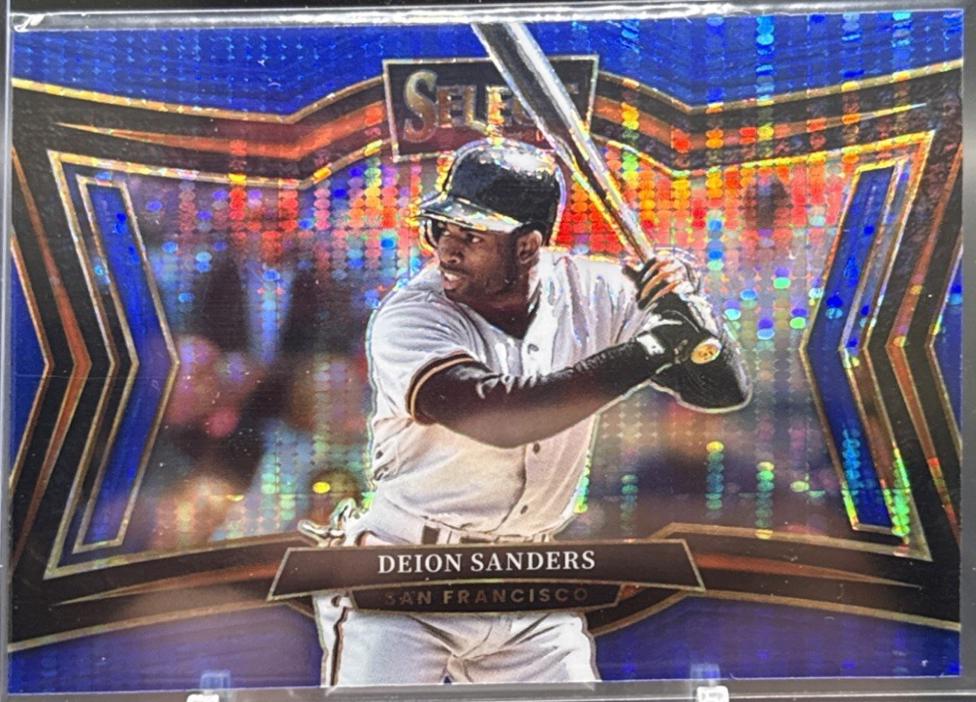 Deion Sanders [Blue Pulsar] #243