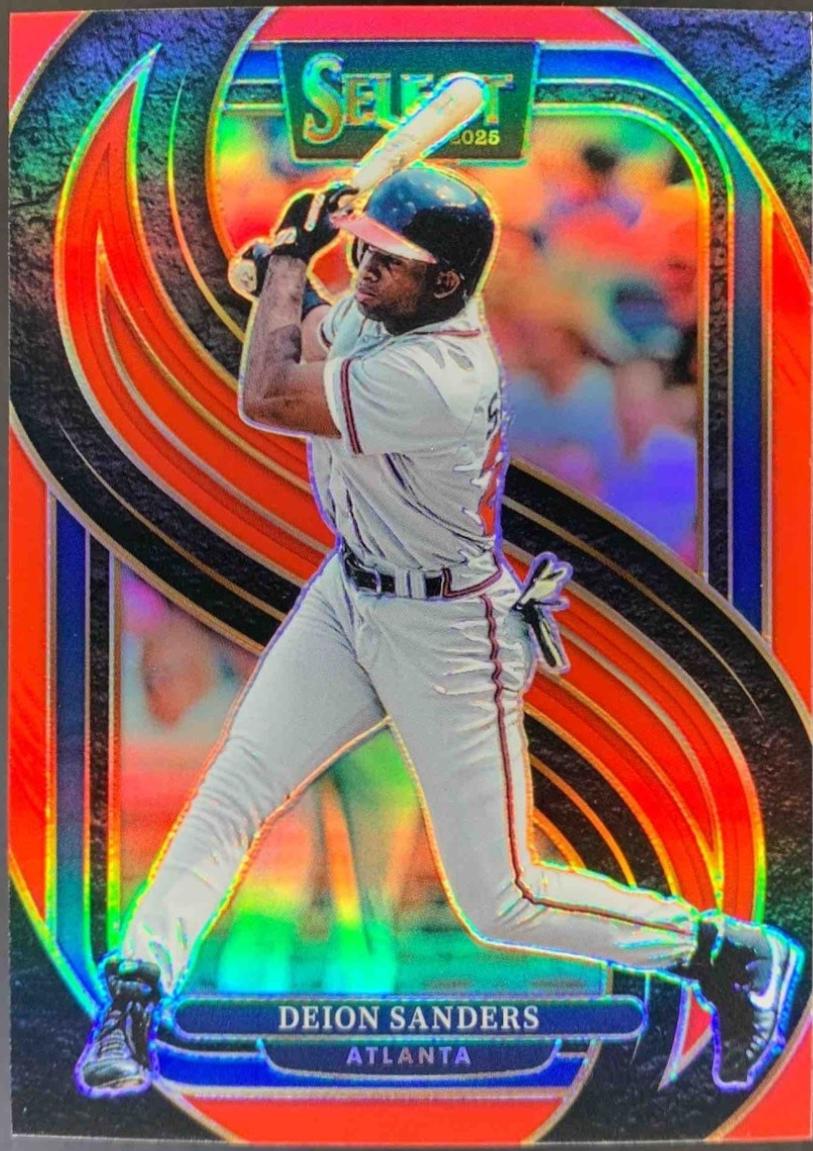 Deion Sanders [Red Flash] #195
