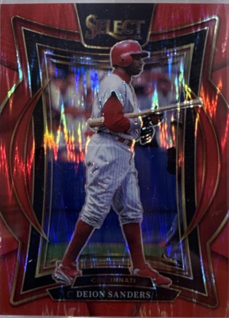 Deion Sanders [Red Flash] #72