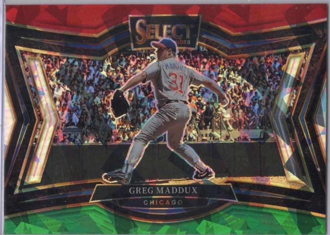 Greg Maddux [Red Green Ice] #255