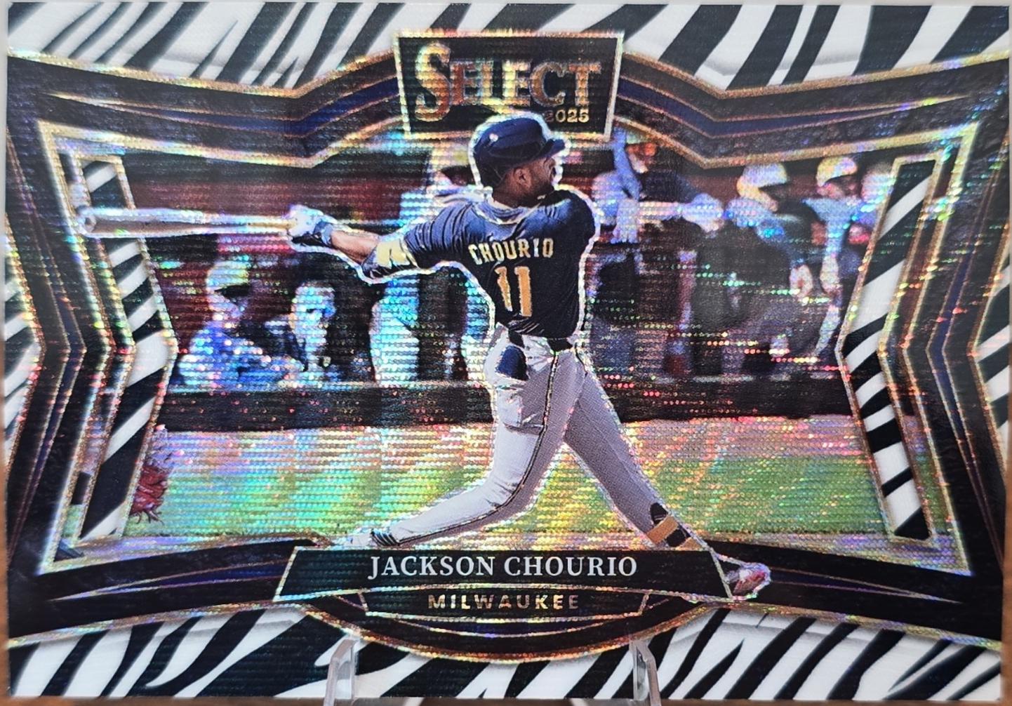 Jackson Chourio [Zebra] #240