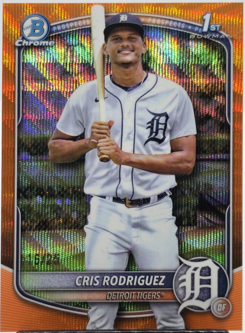 Cris Rodriguez [Orange Wave Refractor] #BCP-250