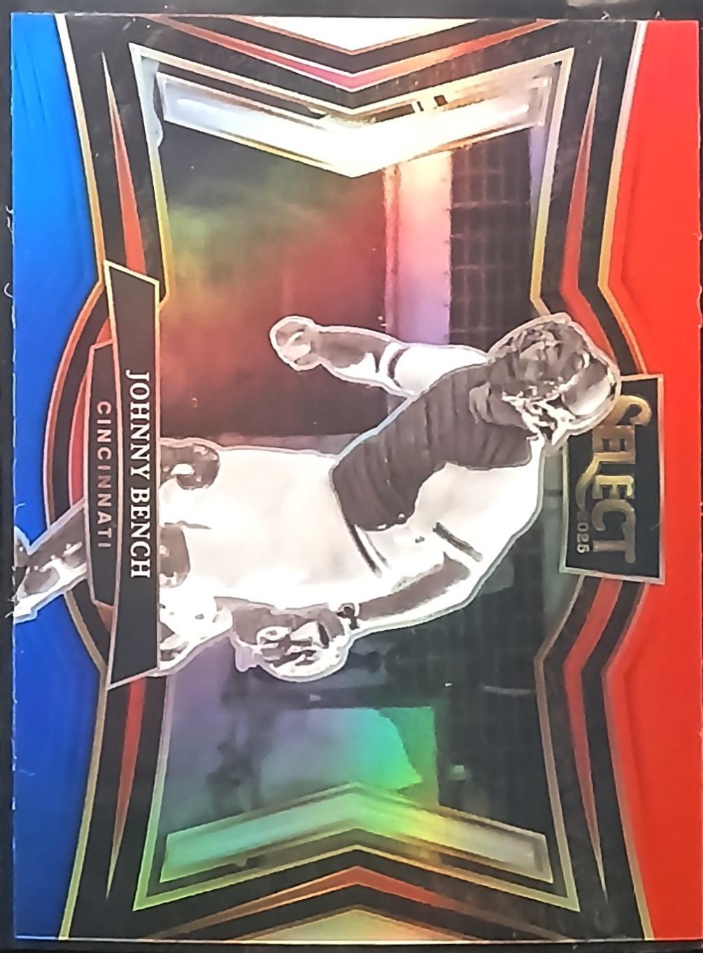Johnny Bench [Red Blue] #213