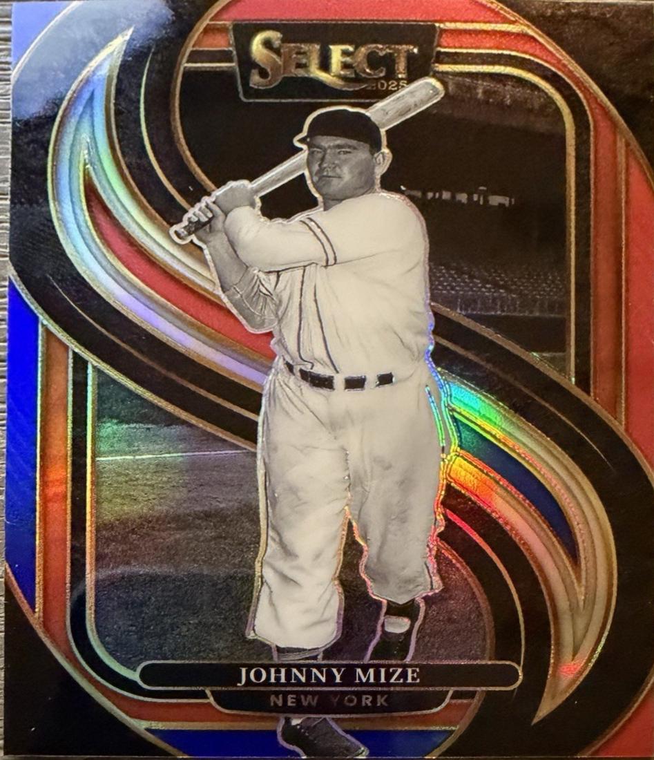 Johnny Mize [Red Blue] #174