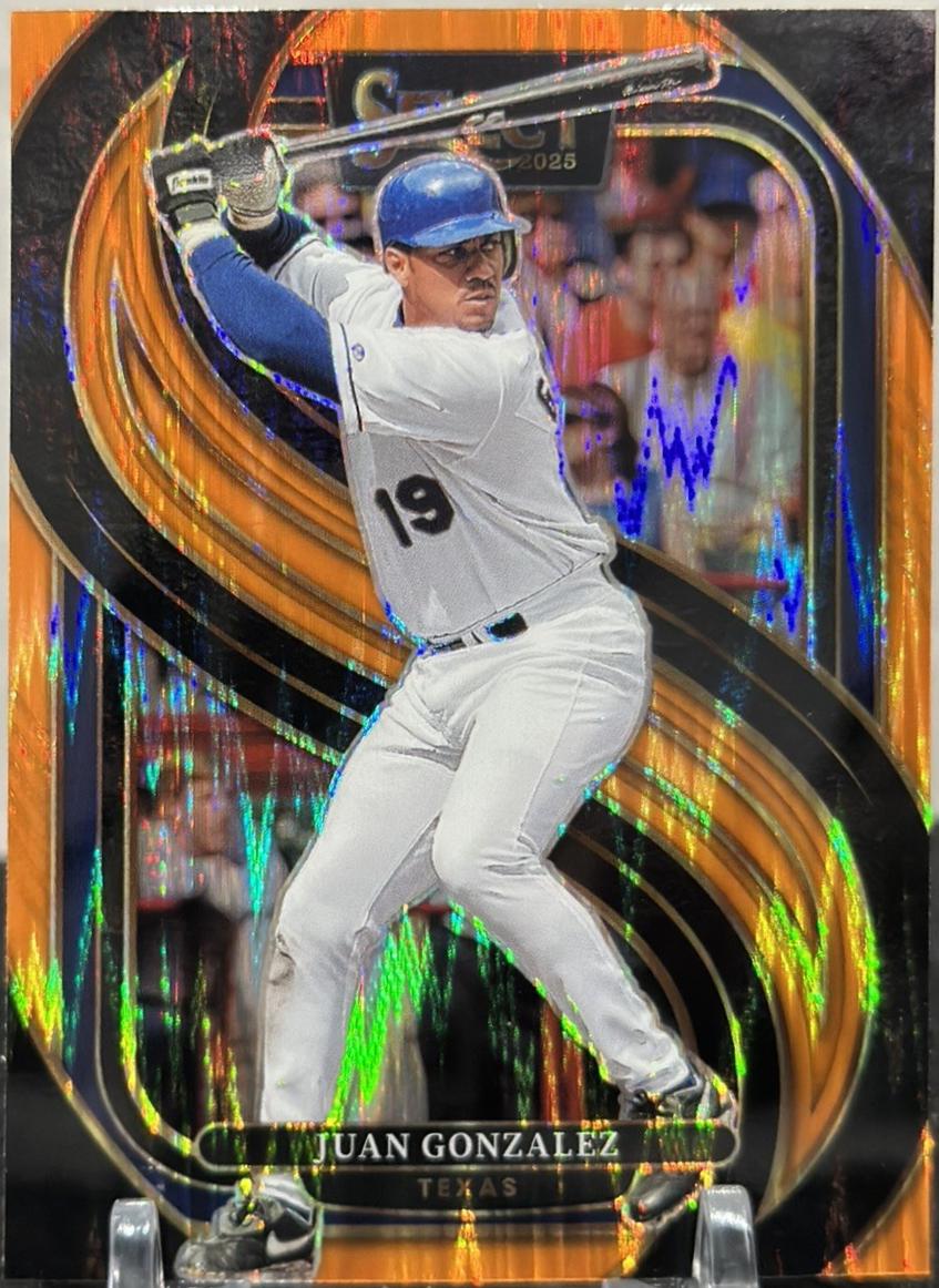 Juan Gonzalez [Orange Flash] #190