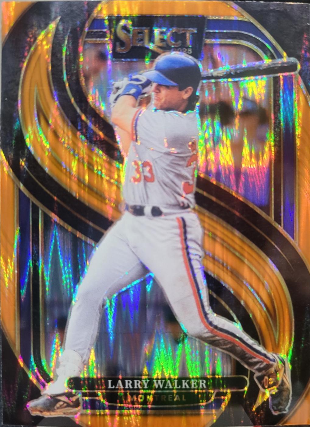 Larry Walker [Orange Flash] #182