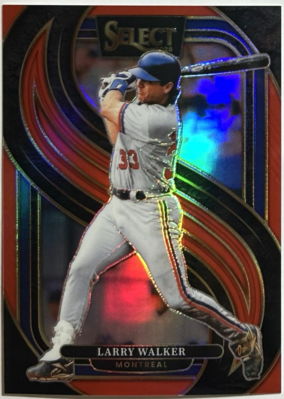 Larry Walker [Red Flash] #182
