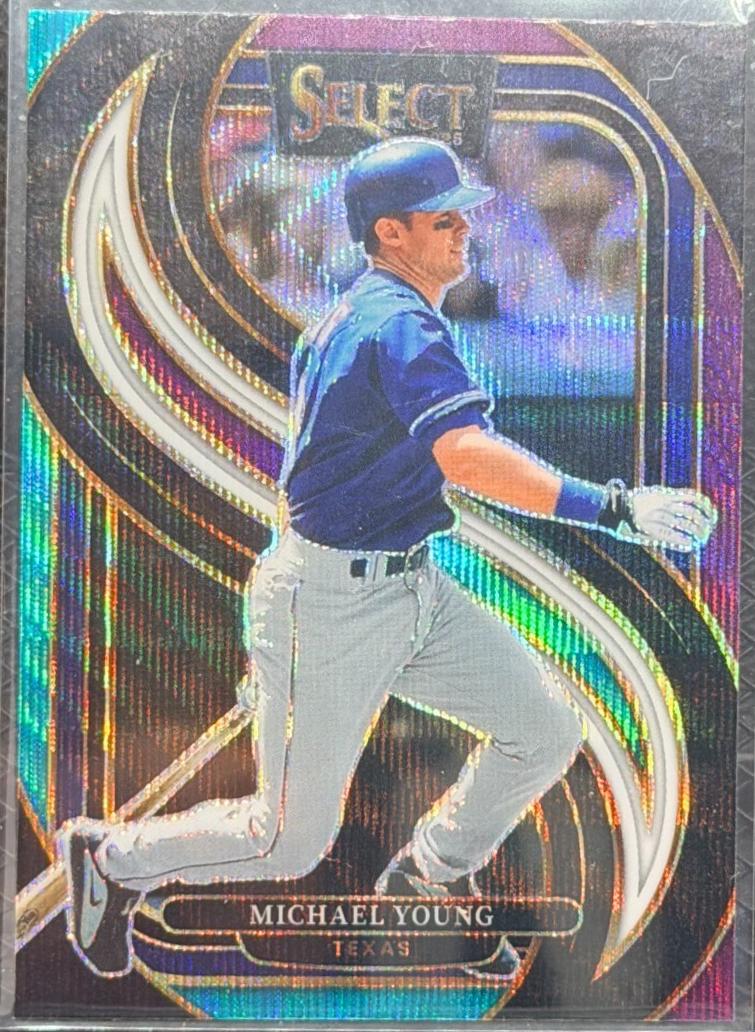 Michael Young [Tri-Color] #136