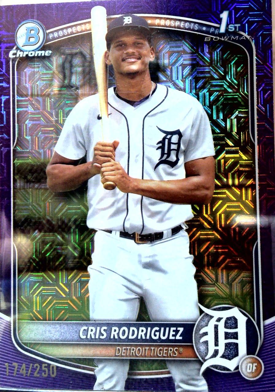 Cris Rodriguez [Purple Mega Refractor] #BCP-250