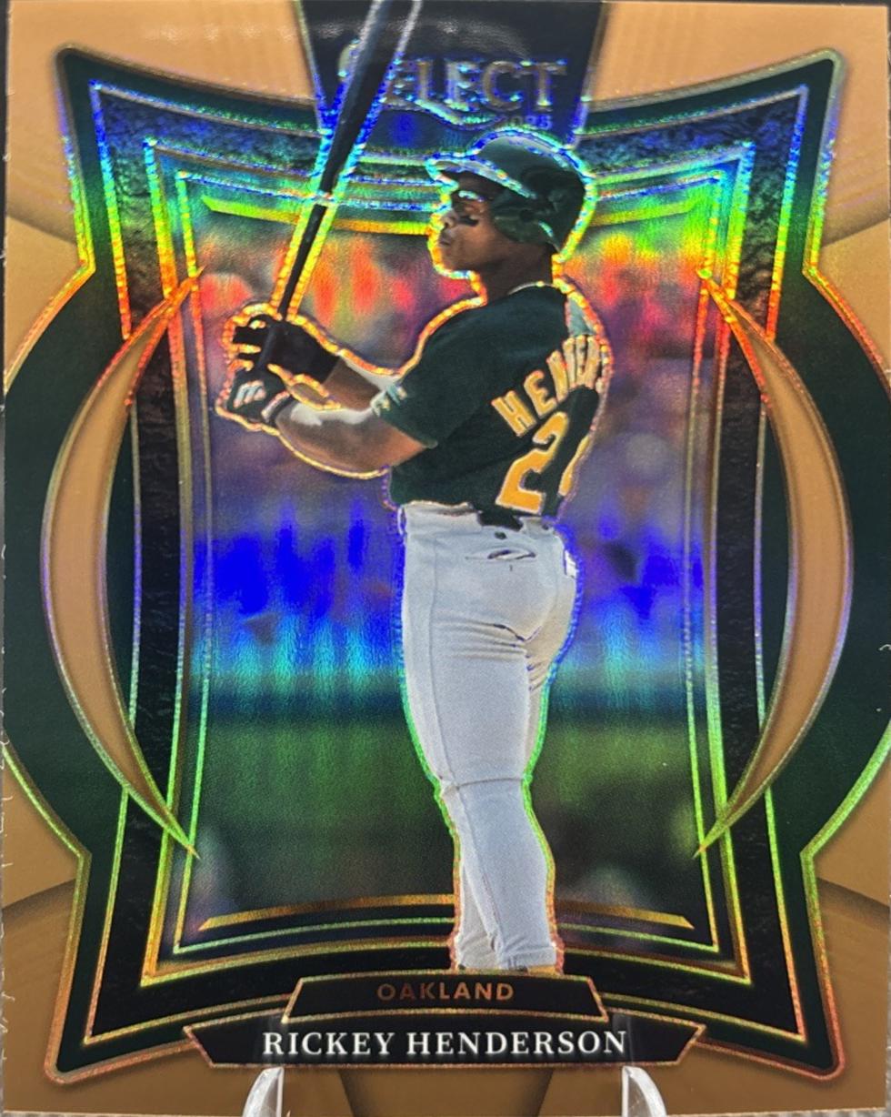 Rickey Henderson [Bronze] #3