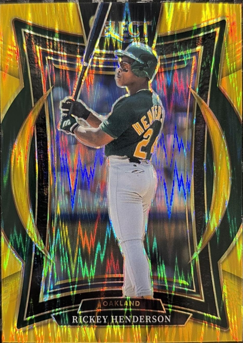 Rickey Henderson [Gold Flash] #3