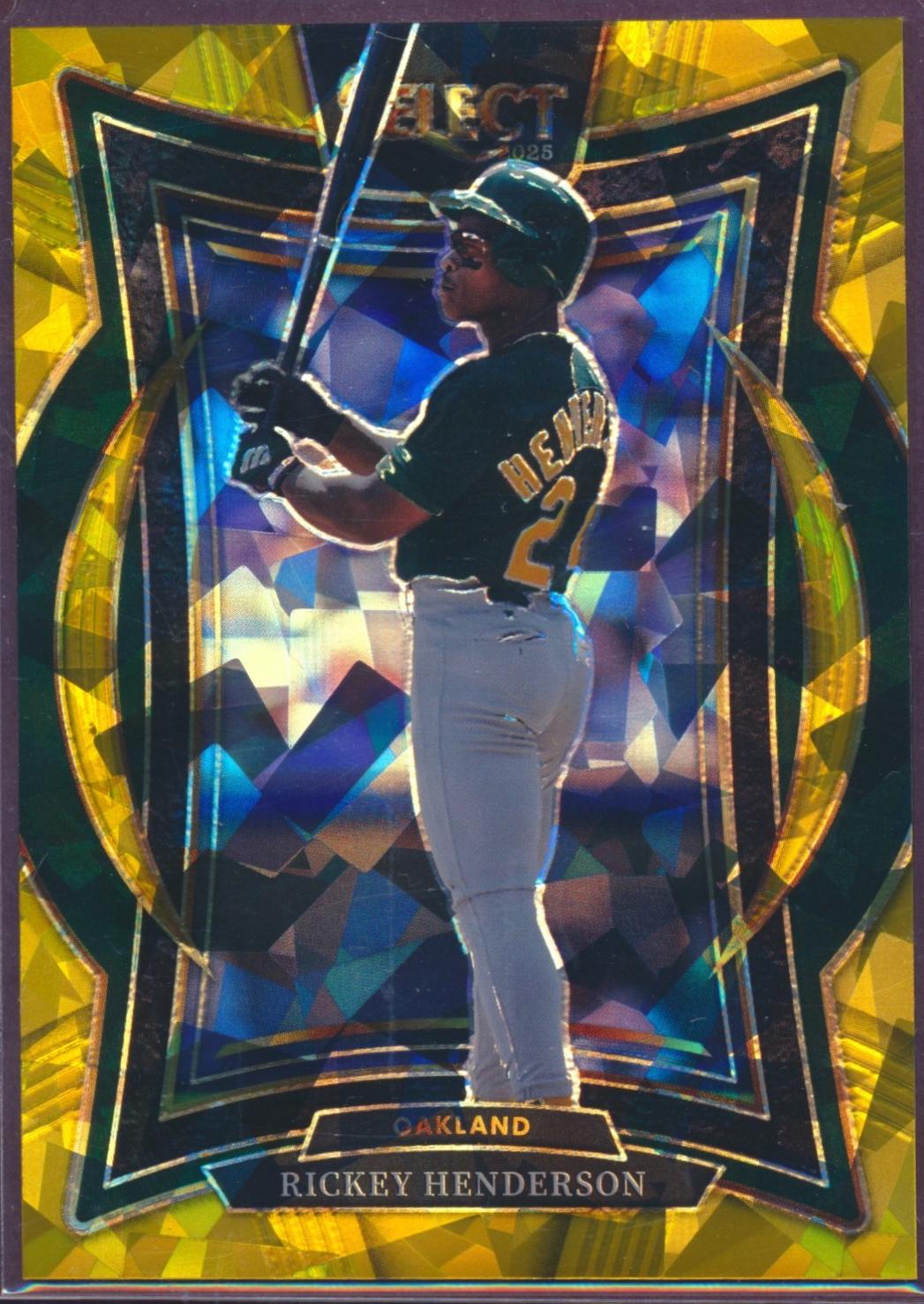 Rickey Henderson [Gold Ice] #3