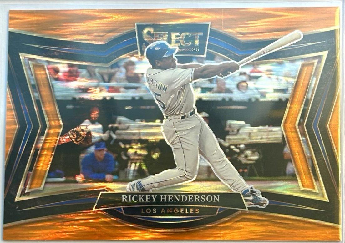 Rickey Henderson [Orange Flash] #278