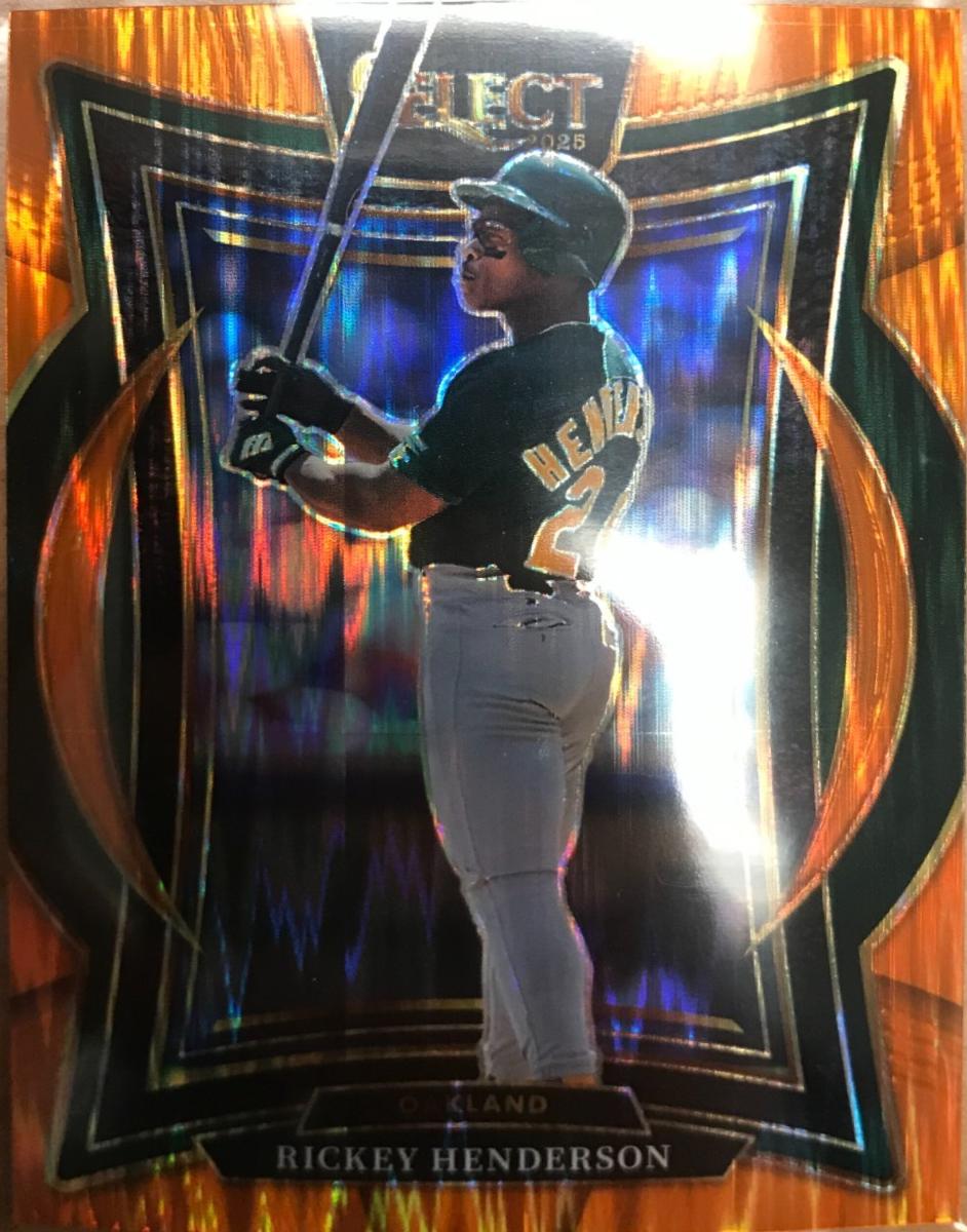 Rickey Henderson [Orange Flash] #3
