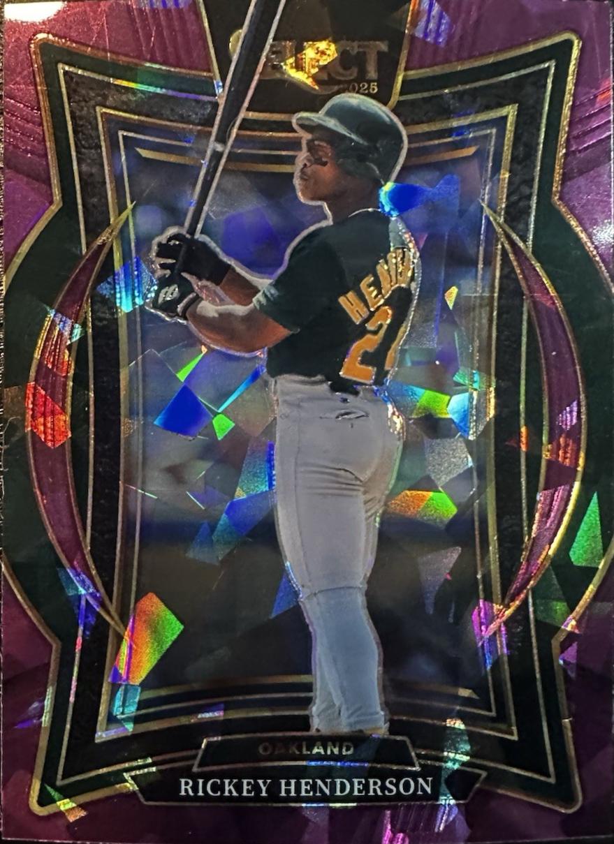 Rickey Henderson [Purple Ice] #3