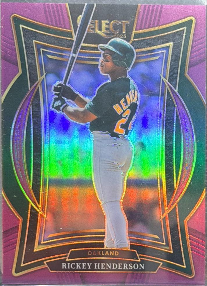 Rickey Henderson [Purple] #3
