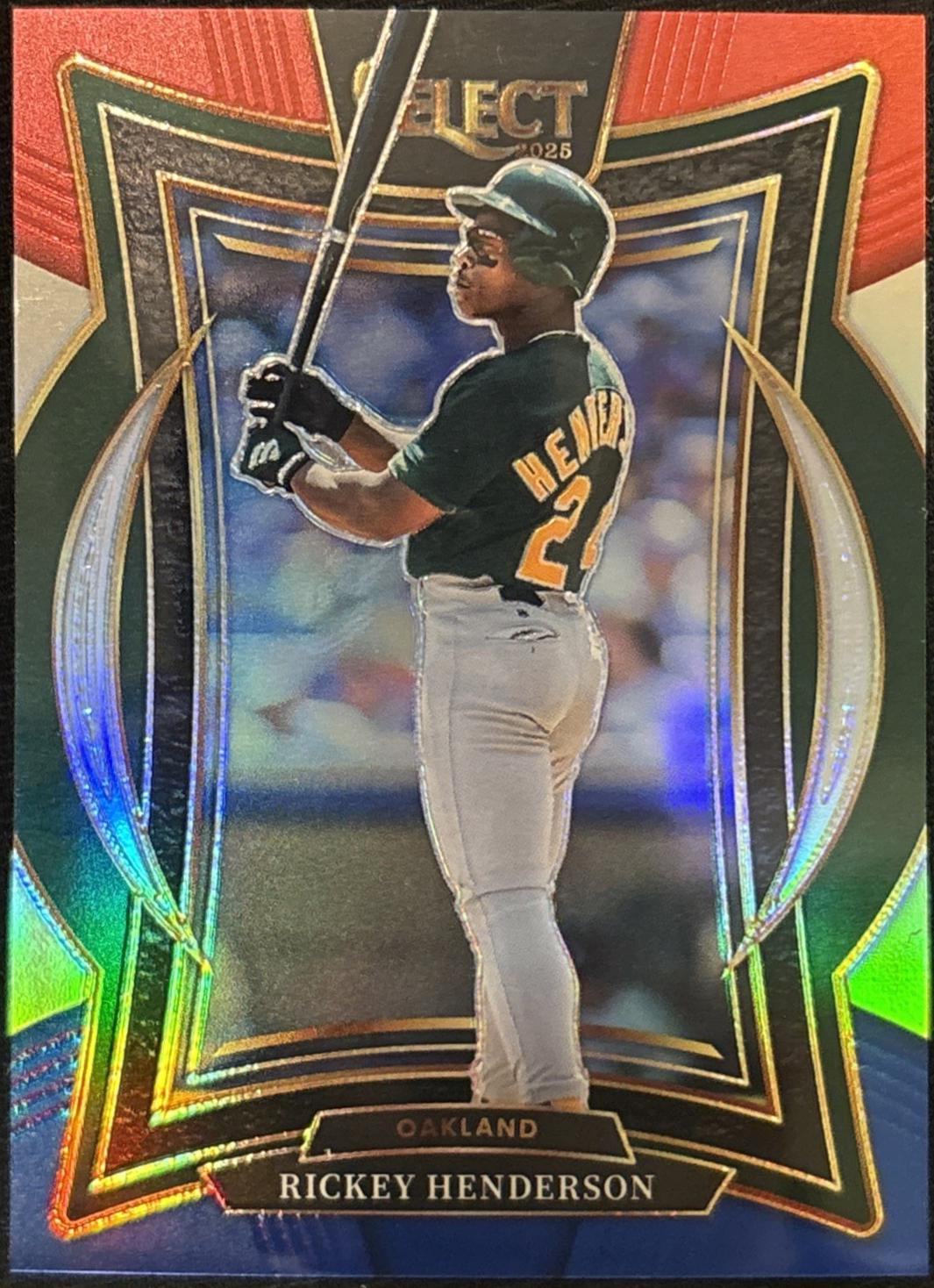 Rickey Henderson [Red Blue] #3