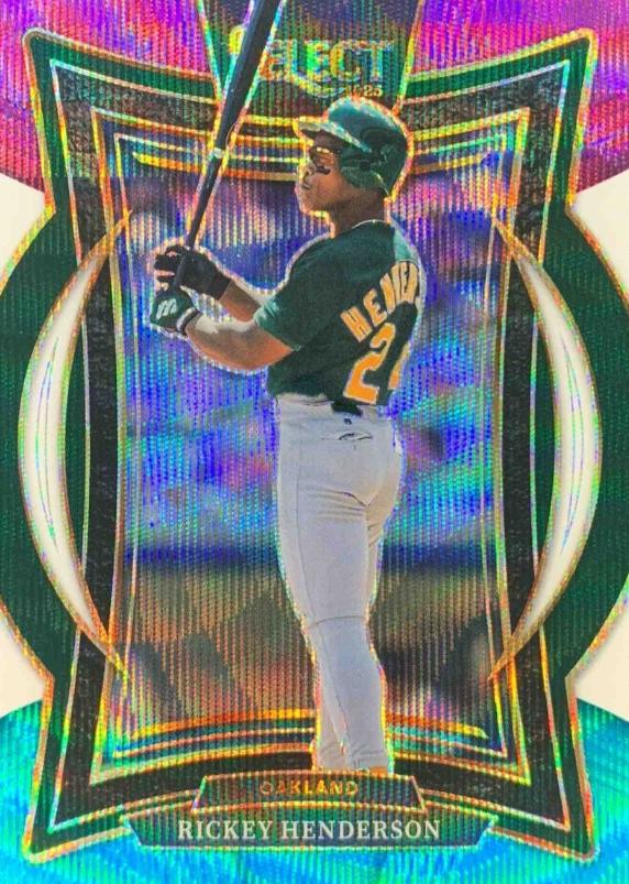 Rickey Henderson [Tri-Color] #3