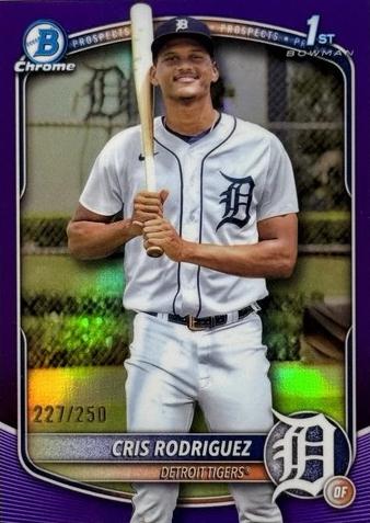 Cris Rodriguez [Purple Refractor] #BCP-250