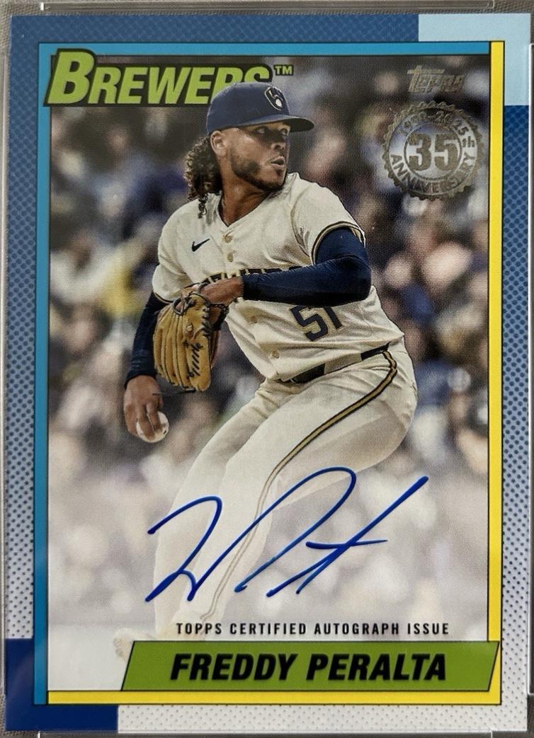 Freddy Peralta [Black] #90A-FP
